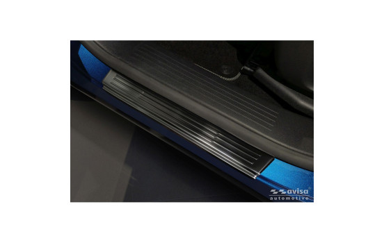 Moulures de seuil de porte en acier inoxydable Avisa adaptées à la Peugeot 3008 III 2024-, Image 2