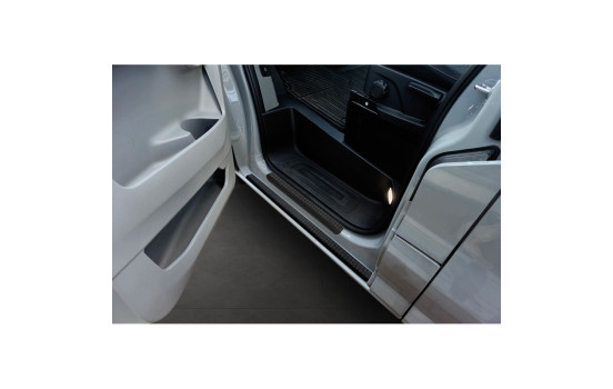 Moulures de seuil de porte en aluminium Avisa pour Ford Transit Custom (V710) et Tourneo Custom (V710) 2023-
