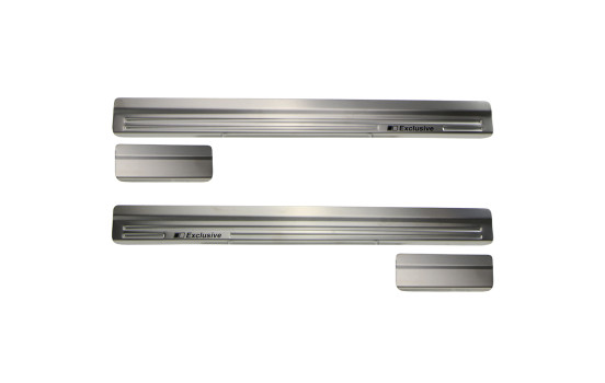 Seuil de porte 'Exclusive' Nissan Note 2014- 4 pièces