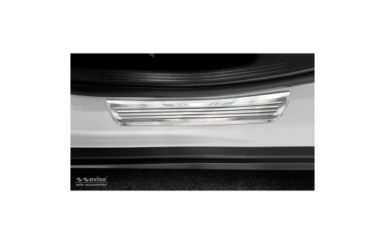 Seuil de porte en acier inoxydable pour Mercedes GLC/GLC Coupé 2015-2019 & FL 2019- 2 pièces, Image 2