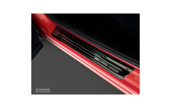 Seuil de Porte Inox Noir Honda CR-V (CW) 2018- 'Special Edition' - 4 pièces