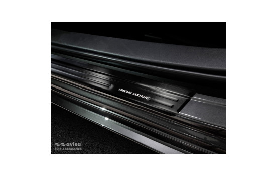 Seuil de Porte Inox Noir Mazda 3 HB 5 portes 2019-Â - Acier Brossé 'Special Edition'Â 4-d, Image 2