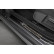 Seuils de porte en acier inoxydable noir sur mesure pour Volkswagen Taigo 2021- 'Exclusive Edition' - 4 pièces
