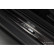 Seuils de porte en acier inoxydable noir sur mesure pour Volkswagen Taigo 2021- 'Exclusive Edition' - 4 pièces, Vignette 3