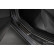Seuils de porte en acier inoxydable noir sur mesure pour Volkswagen Taigo 2021- 'Exclusive Edition' - 4 pièces, Vignette 4