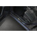 Seuils de porte en acier inoxydable noir sur mesure pour Volkswagen VI Polo 2017- - 'Special Edition' - 4 pièce, Vignette 3