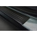 Seuils de porte en acier inoxydable noirs sur mesure pour Ford Tourneo Courier II 2023 - 'Lines' - 4 pièces, Vignette 3