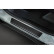 Seuils de porte en acier inoxydable noirs sur mesure pour Ford Tourneo Courier II 2023 - 'Lines' - 4 pièces, Vignette 4