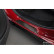 Seuils de porte en acier inoxydable noirs sur mesure pour Honda ZR-V (RZ4) 2023- - 'Lines' - 4 pièces, Vignette 4