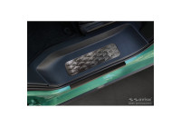 Seuils de porte en acier inoxydable noirs sur mesure pour Volkswagen ID.Buzz 2022 - 2 pièces