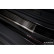 Seuils de porte en acier inoxydable noirs sur mesure pour Volkswagen Passat 3G Berline/Variant 2014-2023 - 'Lines, Vignette 3