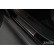 Seuils de porte en acier inoxydable noirs sur mesure pour Volkswagen Passat 3G Berline/Variant 2014-2023 - 'Lines, Vignette 4