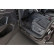 Seuils de porte en acier inoxydable noirs sur mesure pour Volkswagen Tiguan III (CT1) 2024- - 'Lines' - 4 pièce