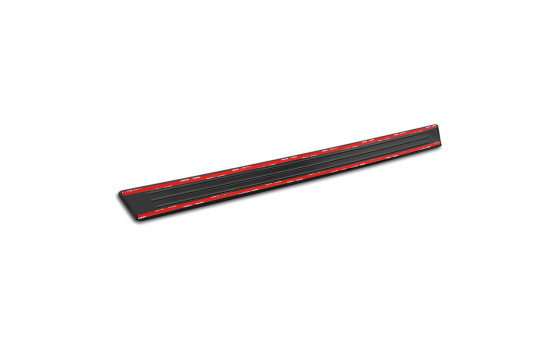 Seuils de porte en acier inoxydable noirs sur mesure pour Volkswagen Tiguan III (CT1) 2024- - 'Lines' - 4 pièce, Image 6