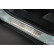 Seuils de porte en acier inoxydable sur mesure pour Ford Tourneo Courier II 2023 - 'Lines' - 4 pièces, Vignette 4
