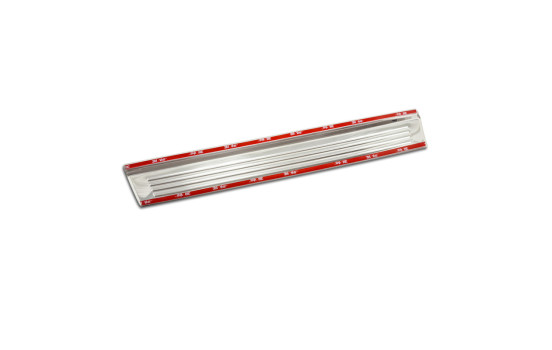 Seuils de porte en acier inoxydable sur mesure pour Honda CR-V VI (RS_) 2023 - 'Lines' - 4 pièces, Image 6