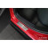 Seuils de porte en acier inoxydable sur mesure pour Mazda CX-30 2019 - - 'Lines' - 4 pièces, Vignette 4