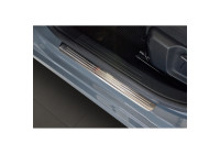 Seuils de porte en acier inoxydable sur mesure pour Opel Corsa F HB incl. e-Corsa 2019-2023 & FL 2023 - 'Lines&#