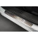 Seuils de porte en acier inoxydable sur mesure pour Opel Mokka II 2020 - 'Lines' - 4 pièces, Vignette 2