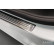 Seuils de porte en acier inoxydable sur mesure pour Opel Mokka II 2020 - 'Lines' - 4 pièces, Vignette 3