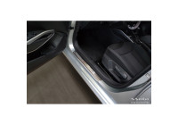 Seuils de porte en acier inoxydable sur mesure pour Skoda Fabia IV Berline 2021 - 'Lines' - 4 pièces