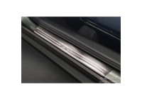 Seuils de porte en acier inoxydable sur mesure pour Toyota Aygo