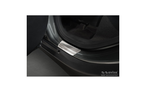 Seuils de porte en acier inoxydable sur mesure pour Toyota Aygo, Image 4