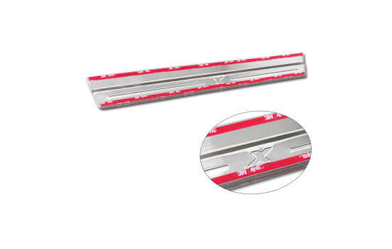 Seuils de porte en acier inoxydable sur mesure pour Toyota Aygo, Image 6