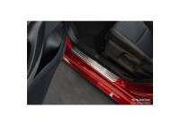 Seuils de porte en acier inoxydable sur mesure pour Toyota Yaris IV HB 2020-2024 & FL 2024- / Yaris Cross 2021- '