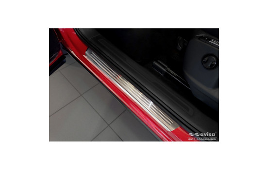 Seuils de porte en acier inoxydable sur mesure pour Volkswagen Tiguan II 2016-2020 & FL 2020 - y compris Allspace 20, Image 2