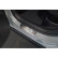 Seuils de porte en acier inoxydable sur mesure pour Volvo EX30 2023 - - 'Lines' - 4 pièces, Vignette 4