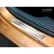 Seuils de porte en inox argent Volkswagen Up! 2011- - 'Special Edition' - 4 parties, Vignette 2