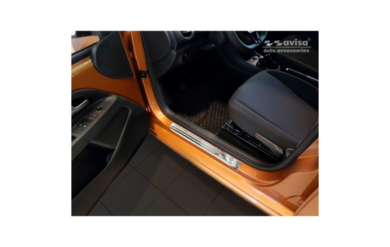 Seuils de porte en inox argent Volkswagen Up! 2011- - 'Special Edition' - 4 parties, Image 3