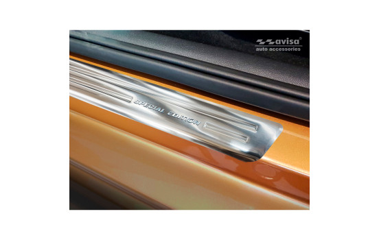 Seuils de porte en inox argent Volkswagen Up! 2011- - 'Special Edition' - 4 parties, Image 4