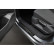 Seuils de porte en Inox noir brillant adaptable à Volkswagen Caddy V 2020- 'E-Power' - 2 pièces