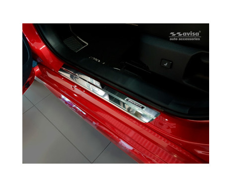 Seuils de porte inox Toyota Corolla XII Berline/Hatchback/Touring Sports 'Exclusive' 2018- 4 pièces