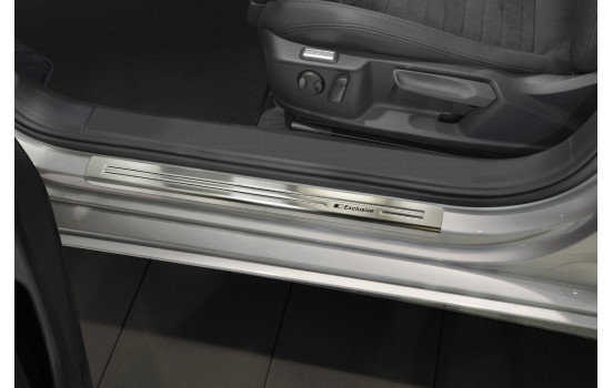 Seuils de porte Inox Volkswagen Passat B8 Berline/Variante 2014- - 'Exclusive' - 4 pièces