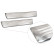 Seuils de portes Inox adaptables sur Renault Express Furgon 2021- 'Lignes' - 2 pièces, Vignette 4