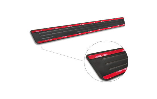 Seuils de portes Inox noirs adaptables pour Renault Zoe FL 2019- 'Special Edition' - 4 pièces, Image 6