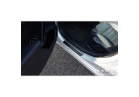 Seuils de portes Inox noirs adaptables sur Peugeot 508 Sedan & SW 2011-2014 & FL 2014-2018 - 'Special Edi
