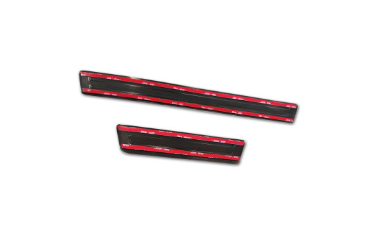 Seuils de portes Inox noirs adaptables sur Peugeot 508 Sedan & SW 2011-2014 & FL 2014-2018 - 'Special Edi, Image 6