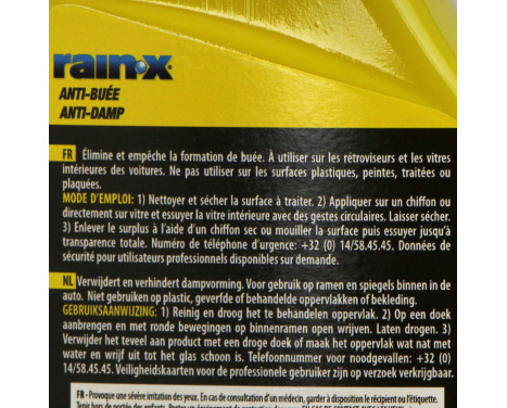 Déclencheur anti-buée Rain-X 500 ml, Image 2