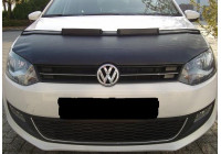 Bra de Capot Protège Volkswagen Polo 6R 2009- noir
