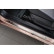 Seuils de porte en inox adaptés pour Fiat 500e Berlina 3 portes 2020- 2 pièces, Vignette 2