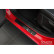 Seuils de portes Inox noirs adaptables pour Renault Arkana 2020- - 'Special Edition' - 4 pièces