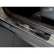 Seuils de portes Inox noirs Toyota C-HR 2016- - 'Exclusive' - 4 pièces