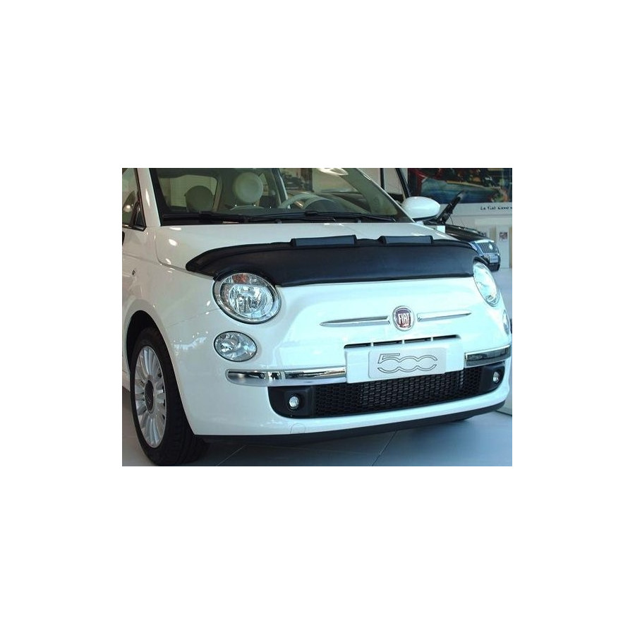 Protège-capot sur mesure pour Fiat 500 2007- - Noir AutoStyle - #1