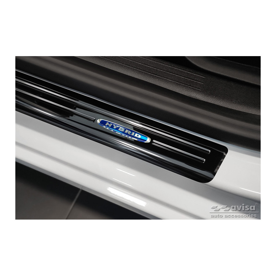 Protection Seuil Coffre Pour Renault Clio (2019-2024) - Inox, Anti-rayures | Installation Sans Perçage, Adhésif Inclus