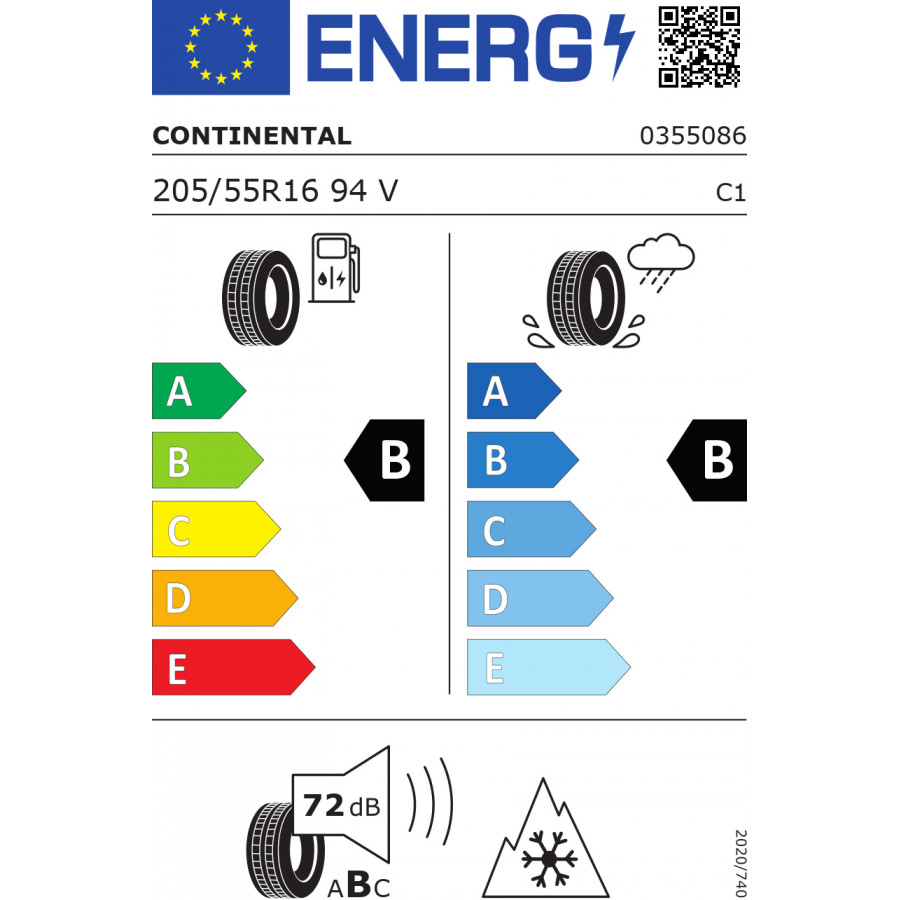 Continental AllSeasonContact 2 205/55 R16 94V