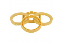 TPI ​Centreerringen  74.1->54.1mm Geel  4 stuks